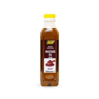 Wood-Pressed Mustard Oil