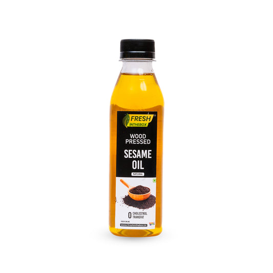 Wood-pressed Sesame Oil