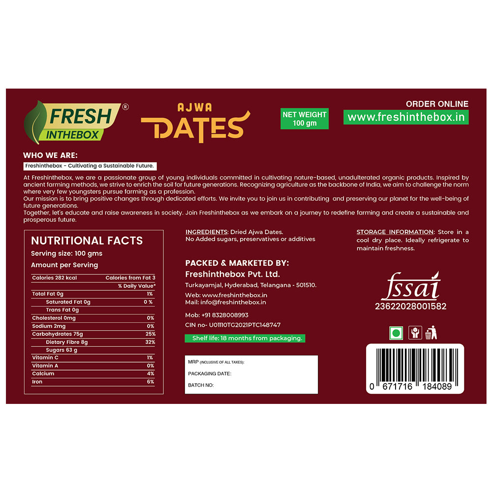 Premium Ajwa Dates