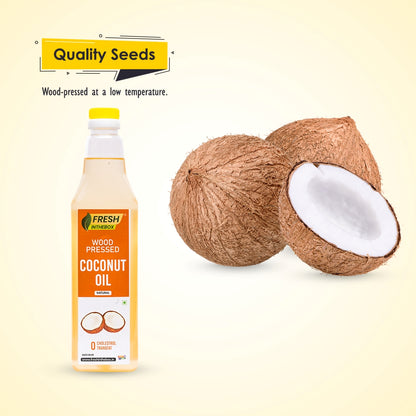 Wood-Pressed Coconut Oil