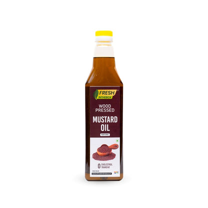 Wood-Pressed Mustard Oil