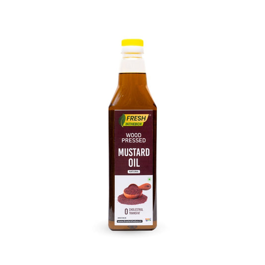 Wood-pressed Mustard Oil