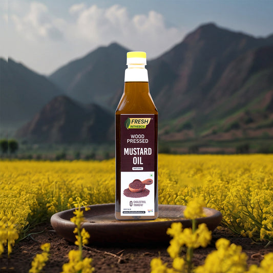 Wood-Pressed Mustard Oil