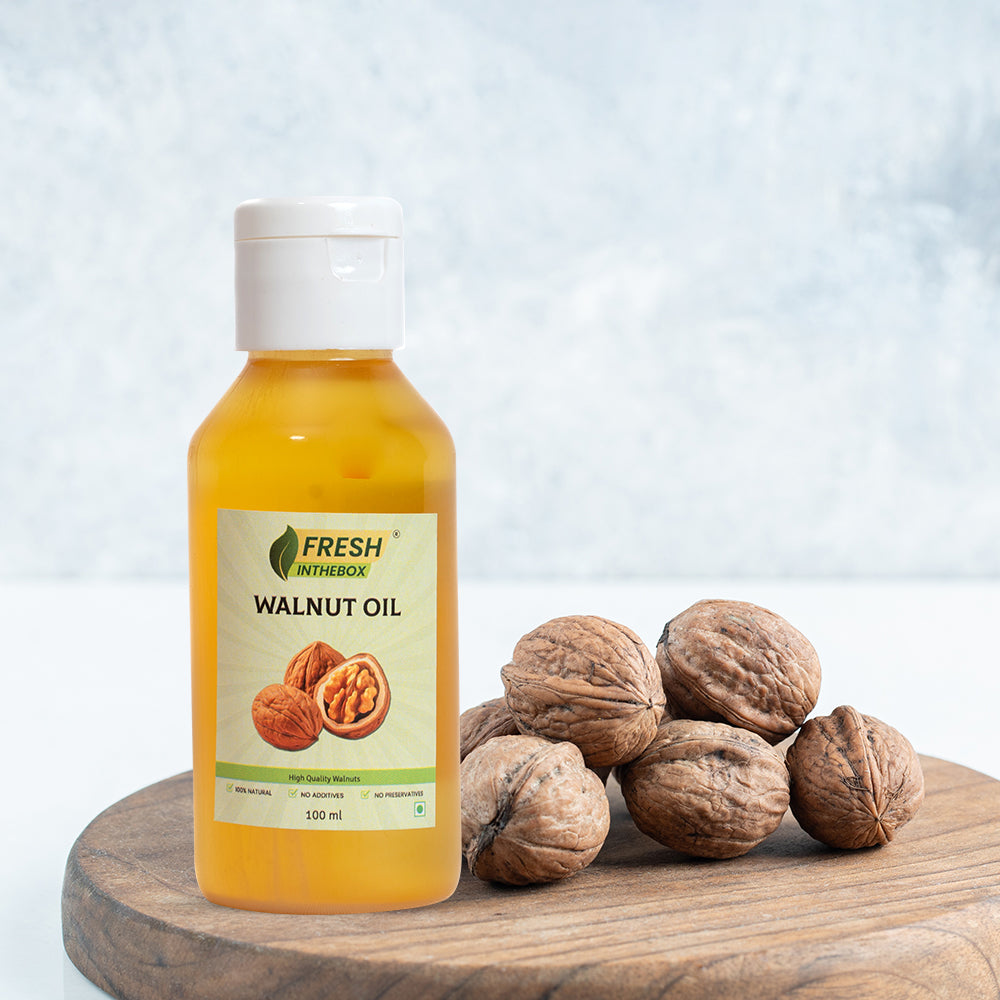 Organic Walnut Oil- Wood-Pressed